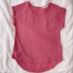 Pink blouse!